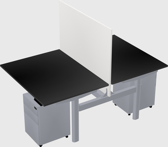 Shared electric desk