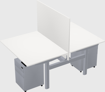 Shared electric desk