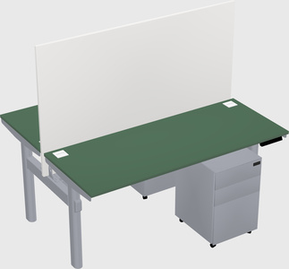 Shared electric desk