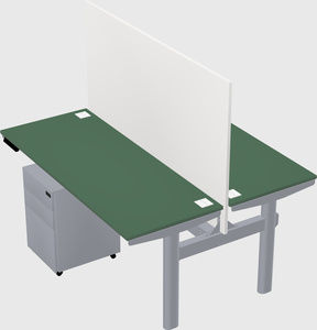 Shared electric desk