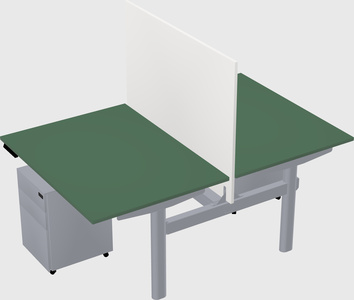 Shared electric desk