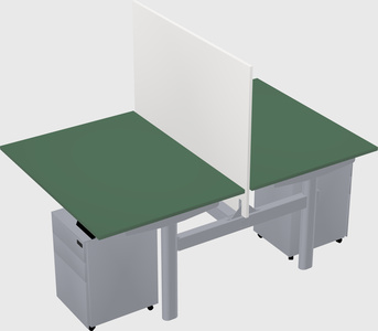Shared electric desk