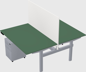 Shared electric desk
