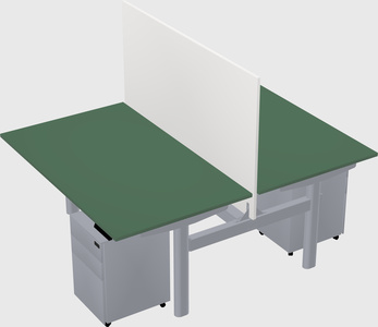 Shared electric desk