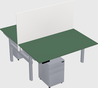 Shared electric desk