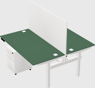 Shared electric desk