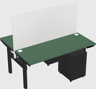 Shared electric desk