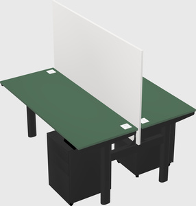 Shared electric desk