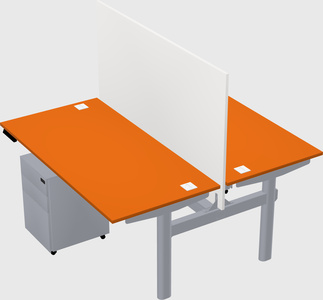 Shared electric desk
