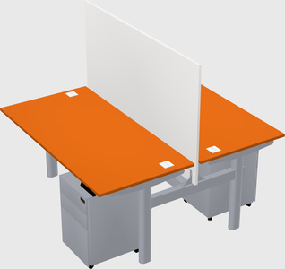 Shared electric desk