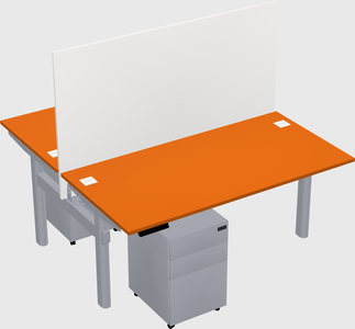 Shared electric desk