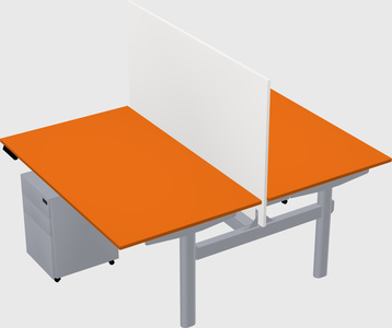 Shared electric desk