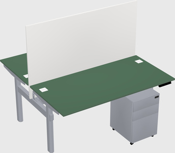 Shared electric desk