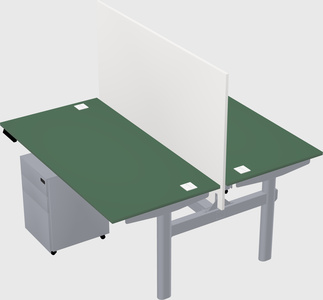 Shared electric desk