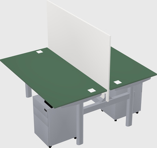 Shared electric desk