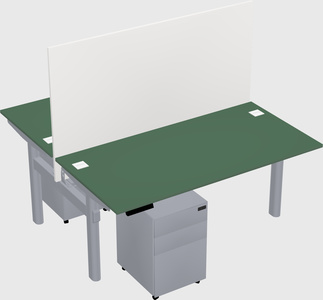 Shared electric desk