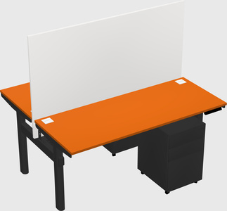 Shared electric desk