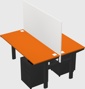 Shared electric desk