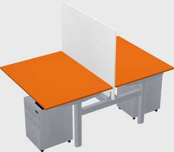 Shared electric desk
