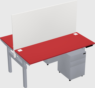 Shared electric desk