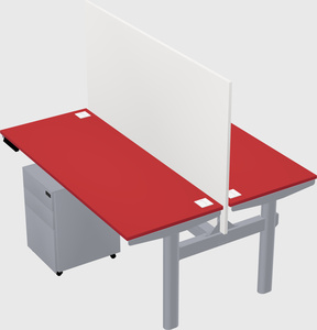 Shared electric desk