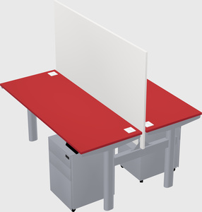 Shared electric desk