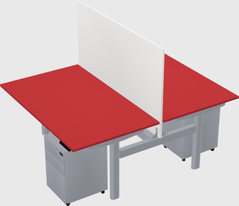 Shared electric desk