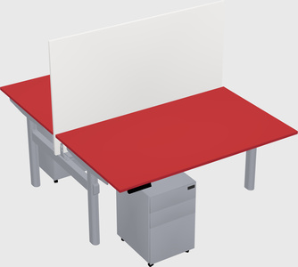 Shared electric desk