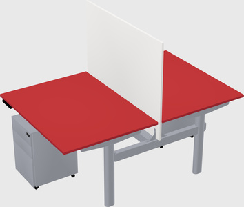 Shared electric desk