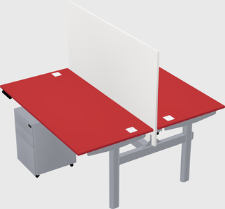 Shared electric desk
