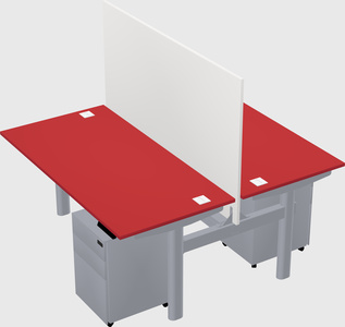 Shared electric desk