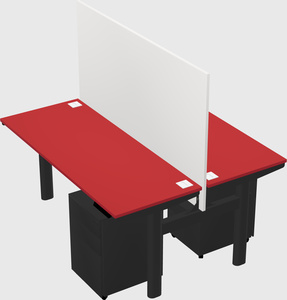 Shared electric desk