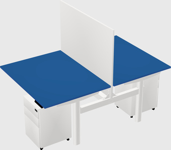 Shared electric desk