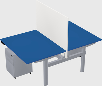 Shared electric desk