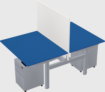 Shared electric desk