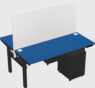 Shared electric desk
