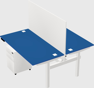 Shared electric desk