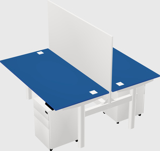 Shared electric desk