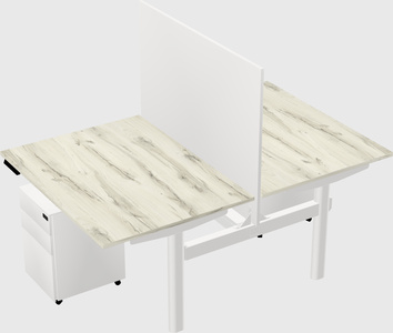 Shared electric desk