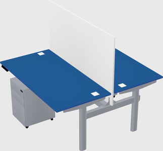 Shared electric desk