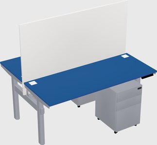 Shared electric desk