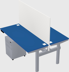 Shared electric desk
