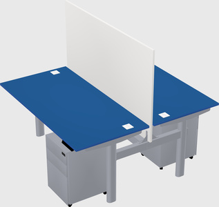 Shared electric desk
