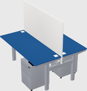 Shared electric desk