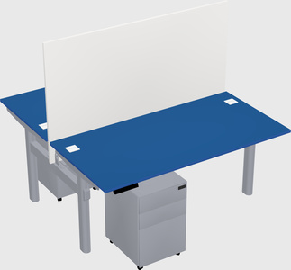 Shared electric desk