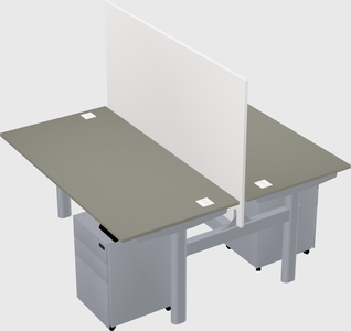 Shared electric desk