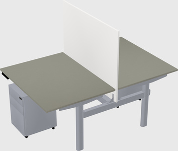 Shared electric desk