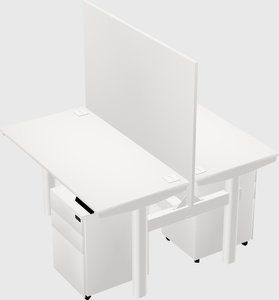 Shared electric desk