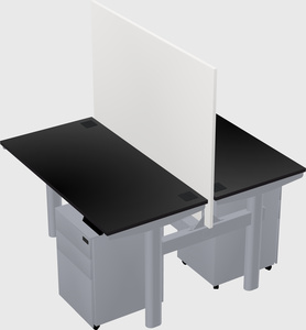 Shared electric desk