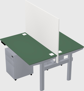Shared electric desk
